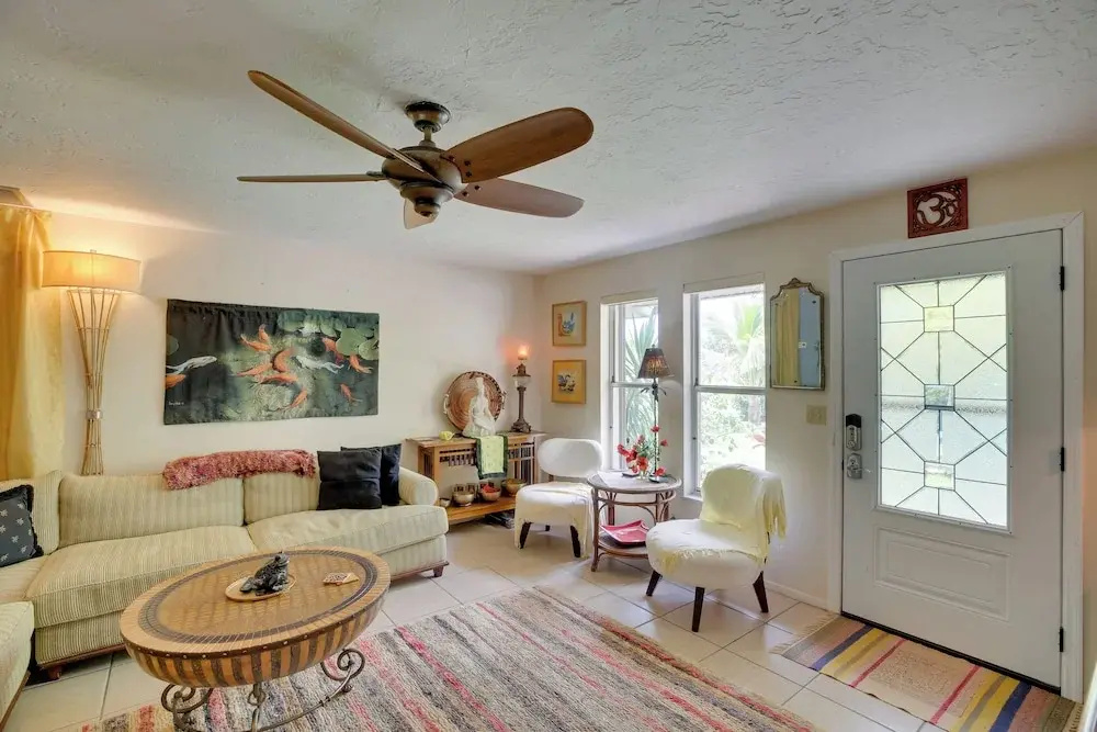 photo 1 of Boho-style Escape w/ Patio ~ 3 Mi to Bonita Beach!