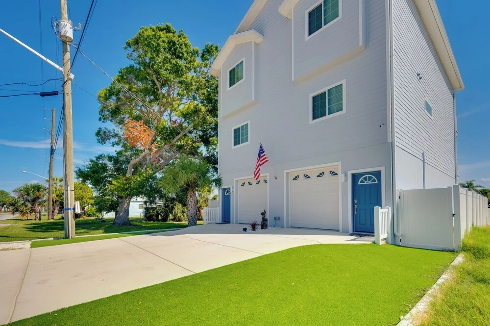 photo 1 of Walk to Beach! Waterfront Hudson Townhome