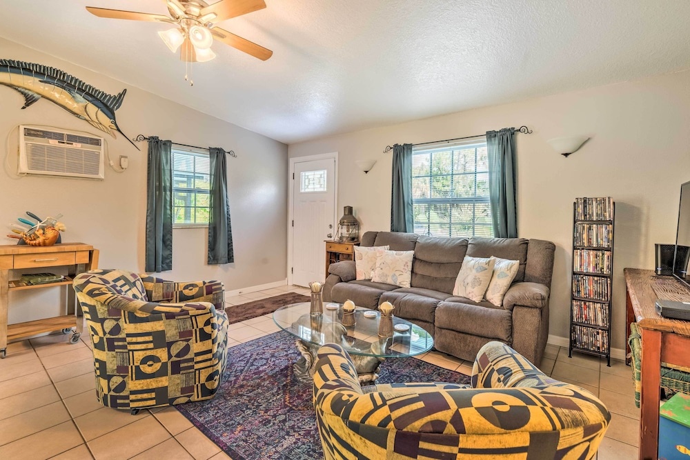 photo 1 of 2 Mi to Beach: Canal-front Home in Hudson!