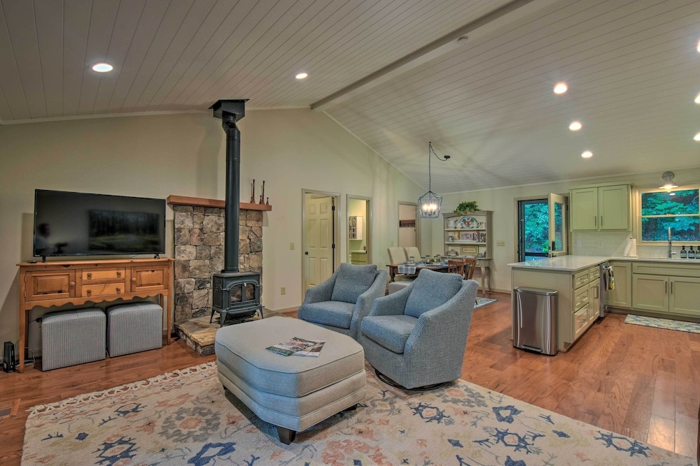 photo 1 of Cozy Clayton Cabin w/ Deck & Mountain Views!
