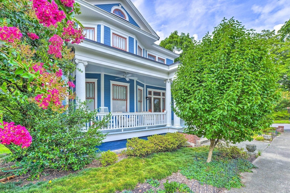 photo 1 of Elegant Raleigh Home w/ Porch, Walk Downtown!