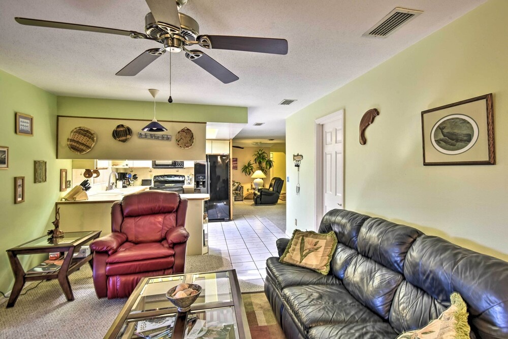 photo 1 of Merritt Island Home w/ Boat Dock on Canal Front!