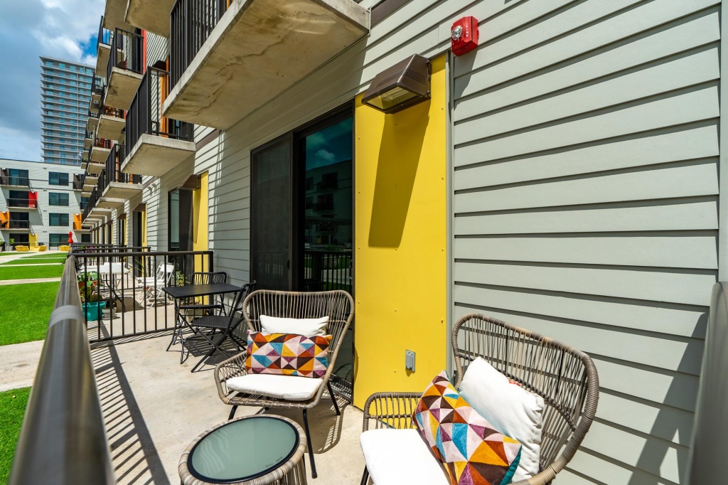 photo 1 of Mid Main Lofts #4216 | Trendy studio loft w/ patio | Midtown