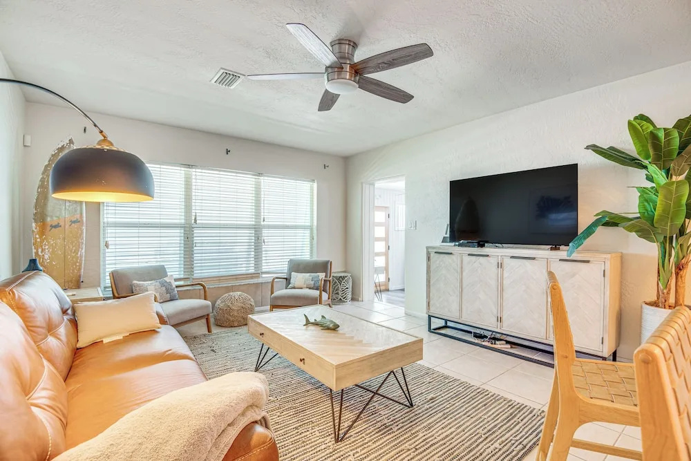 photo 1 of Walkable Florida Duplex: 2 Blocks to Cocoa Beach!