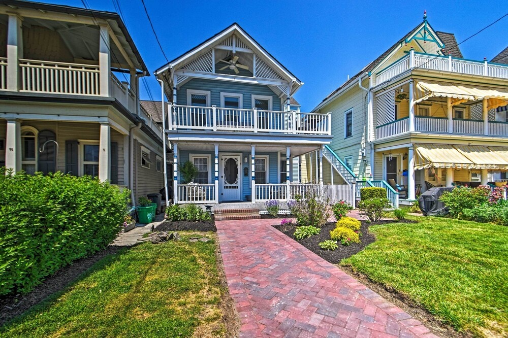 photo 1 of Ocean Grove Apt. w/ Balcony: 1 Block to the Beach!