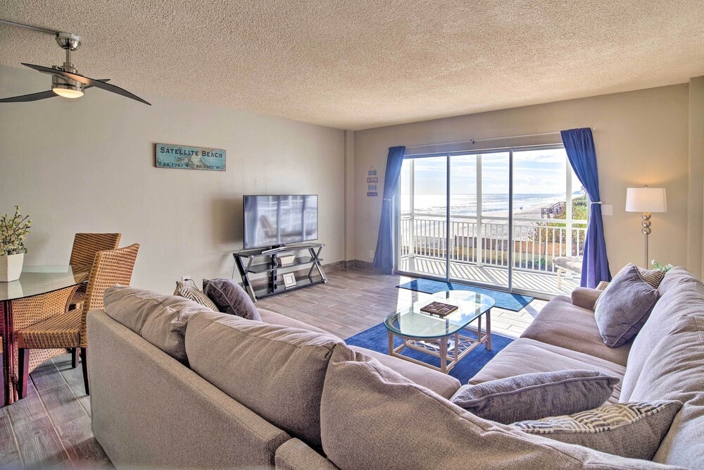 photo 1 of Walk to Shore: Satellite Beach Condo w/ Ocean View
