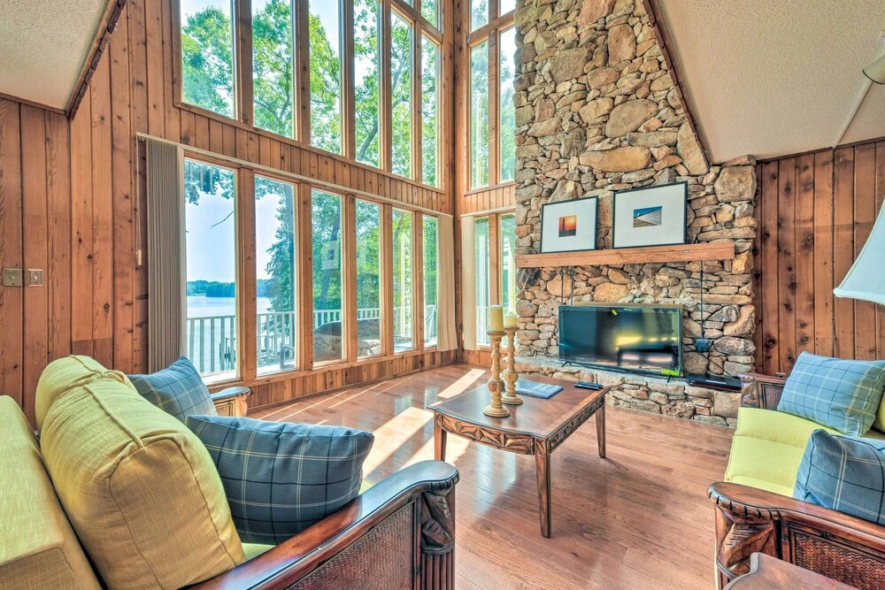 photo 1 of Quaint Lake Norman Home w/ Boat Dock + Grill!