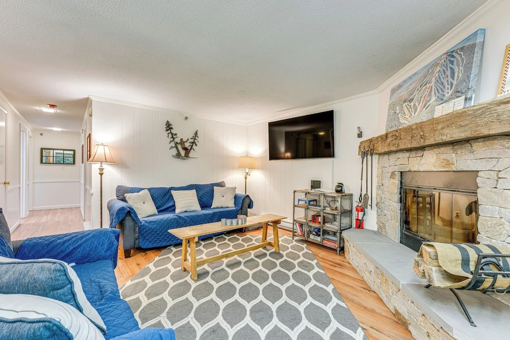 photo 1 of Renovated Ski-in/ski-out Peru Condo at Bromley Mtn