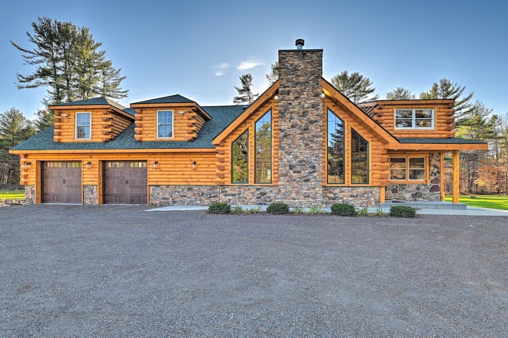 photo 1 of Unadilla Cabin on 50 Acres + Fire Pit & Creek