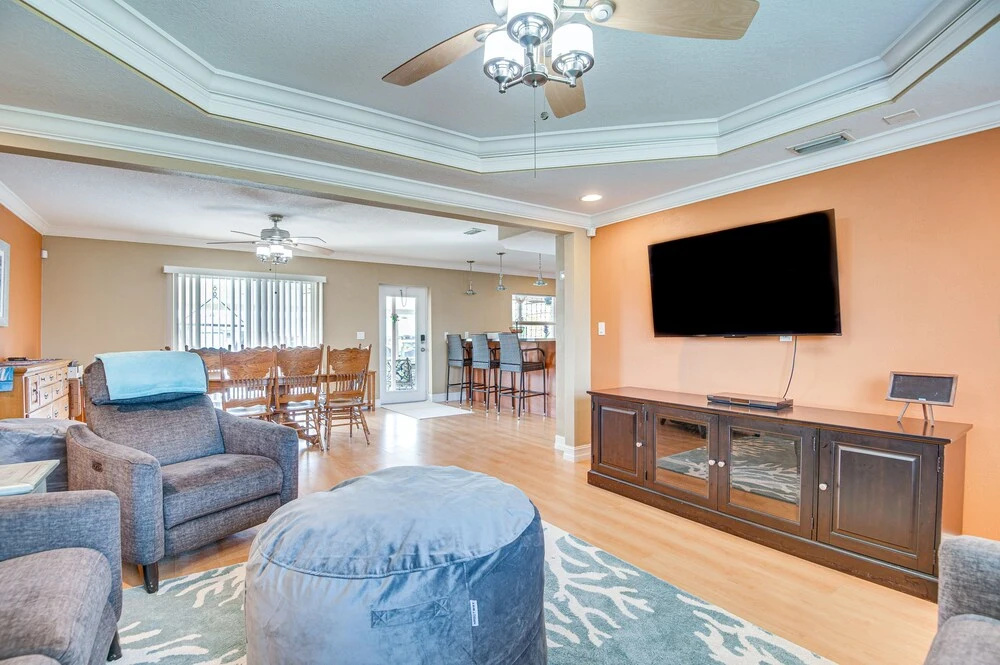 photo 1 of Spacious Waterfront Home in Merritt Island w/ Pool