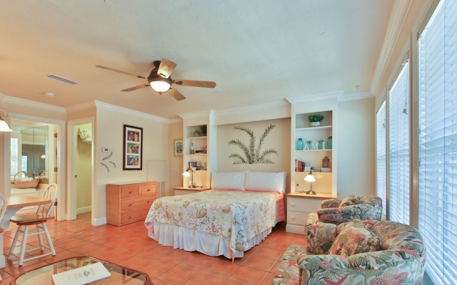 Studio with bay view