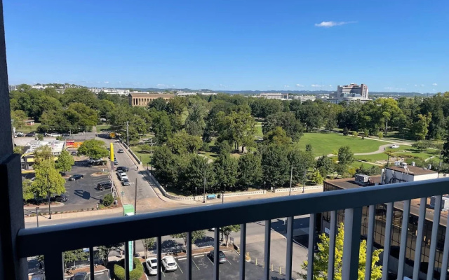 Standard Double room with balcony and with park view