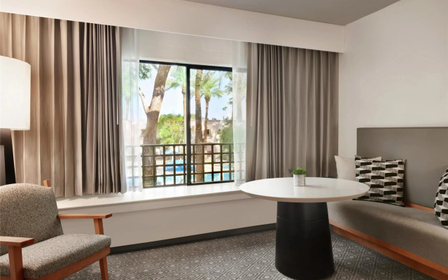 Standard Double room with pool view