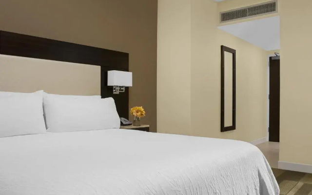 Double room with partial Ball Drop view