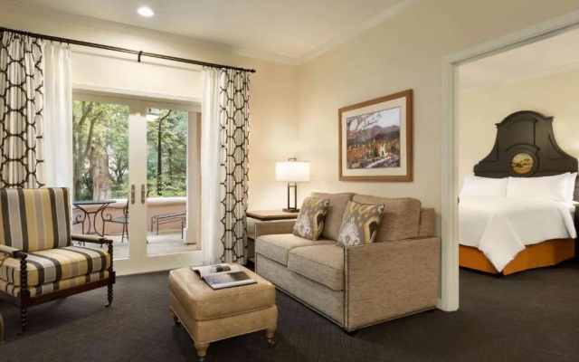 1 Bedroom Double Suite with balcony and with garden view
