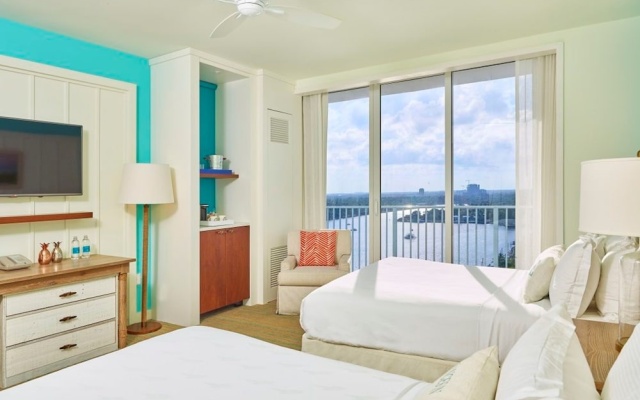 Standard Quadruple room with balcony and with sunset view