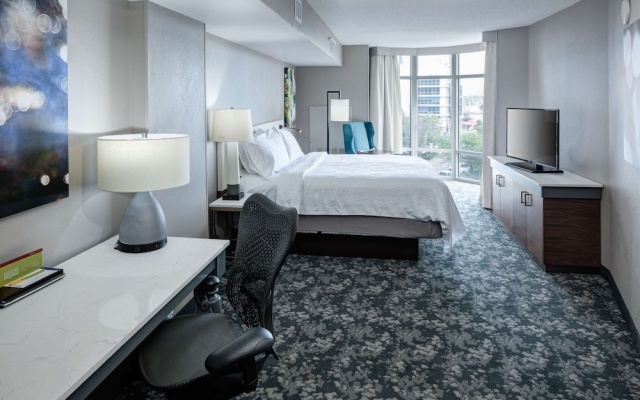 Corner with Peloton Bike Double room