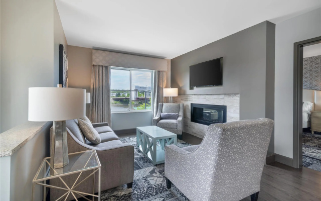 Double Suite with balcony and with river view