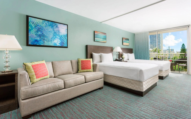 Quadruple Junior Suite with balcony