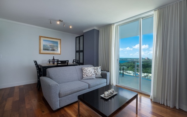 2 Bedrooms Suite with partial ocean view