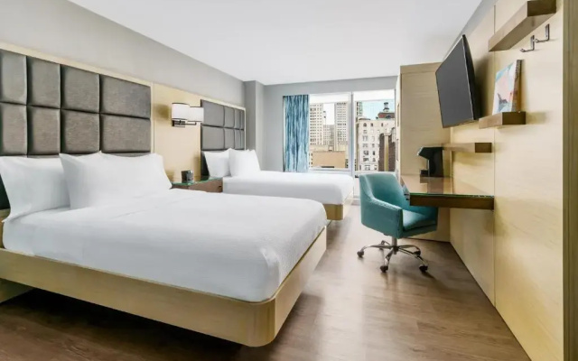 Hearing Accessible Twin room with city view