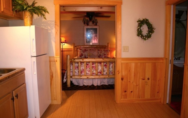 Cottage with balcony