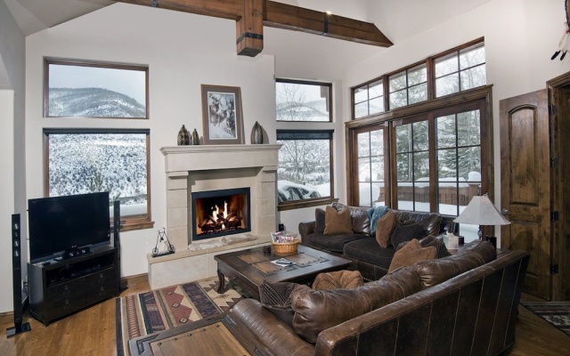 Cottage with balcony