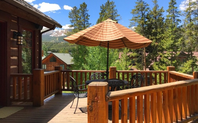 Cottage with balcony