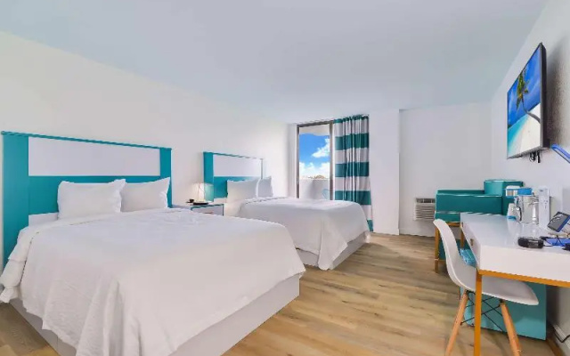 Standard Quadruple room with balcony