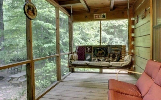 Cottage with balcony