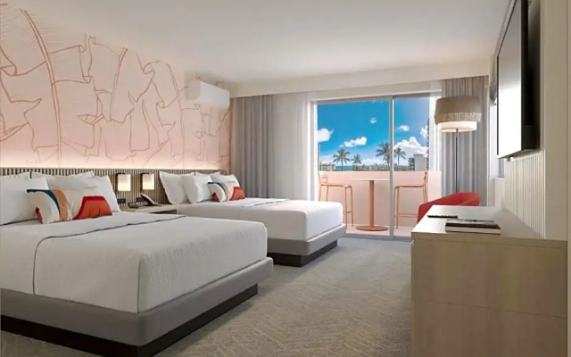 Standard Quadruple room with ocean view