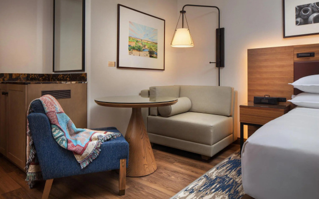 Deluxe Double room with balcony and with mountain view