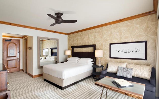 Room with mountain view