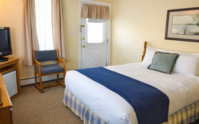 Comfort room with garden view