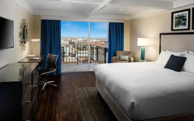 Room with balcony