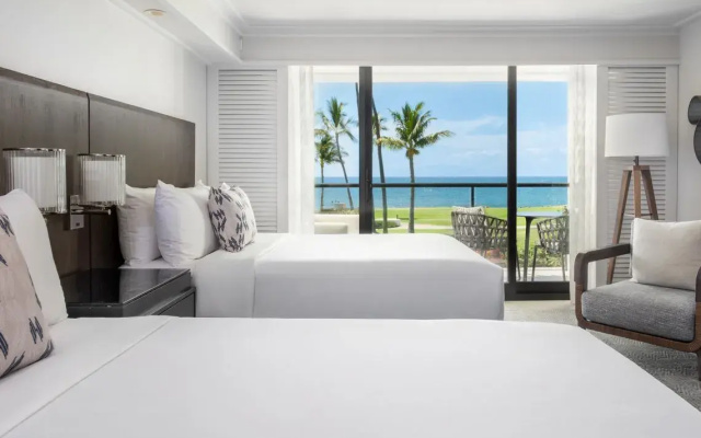 Premium Twin room with balcony and with ocean view