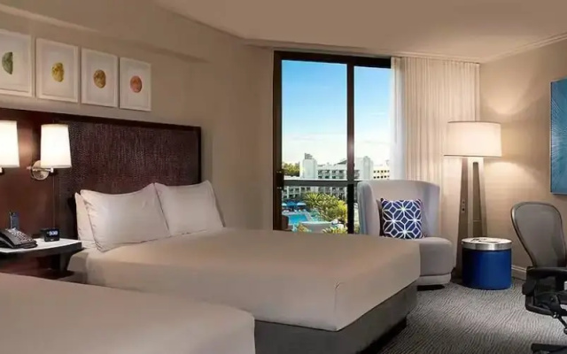 Disney Springs view Twin room