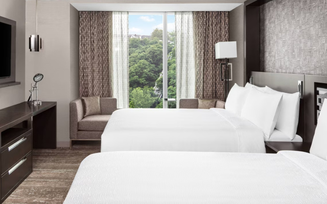 Deluxe Palisades View Twin room