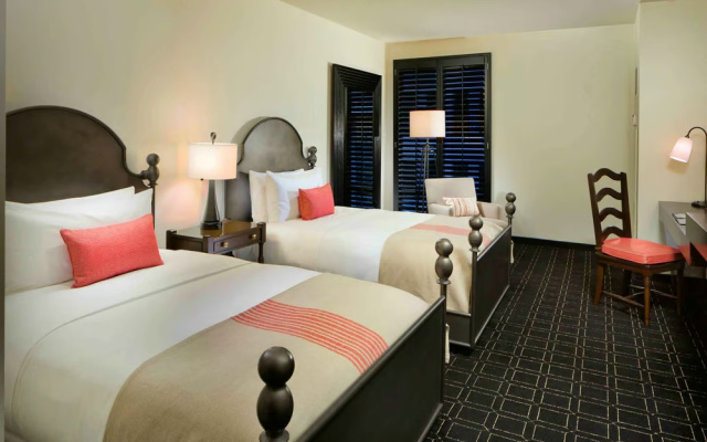 Twin room with river view