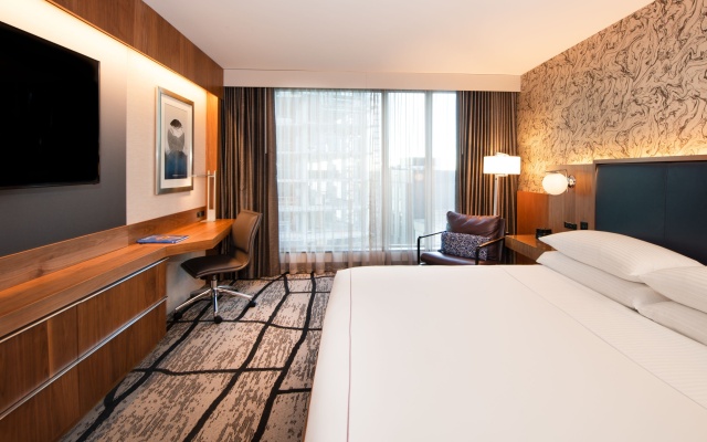 Deluxe Mobility Accessible with Roll-in Shower room with city view