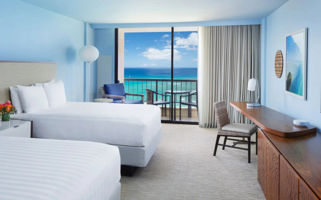 Twin room oceanfront