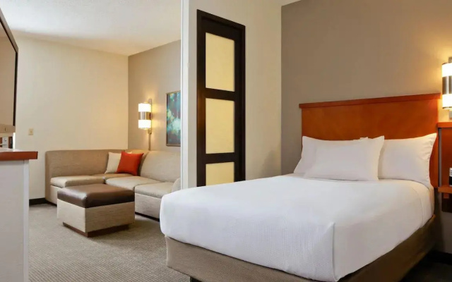 Room with sofa bed