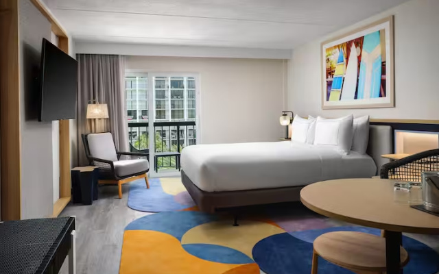 Hearing Double Accessible room with balcony