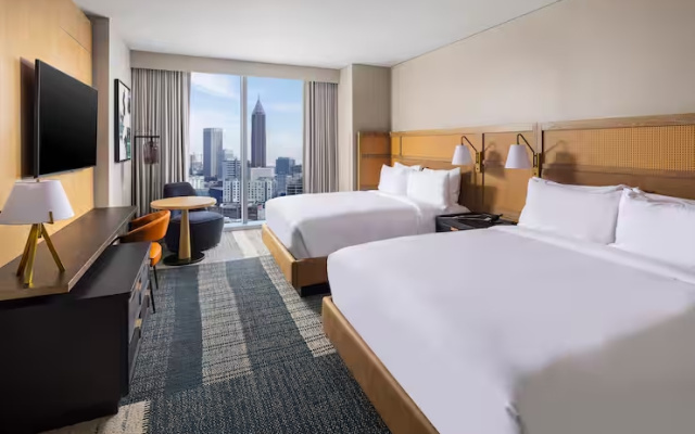 Skyline Twin room with city view