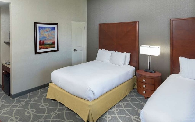 Twin room with balcony and with garden view