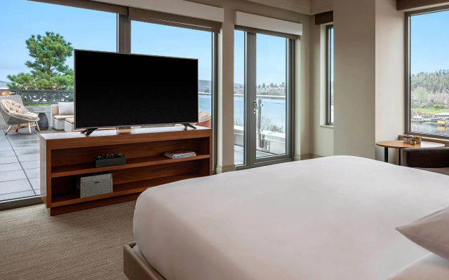 Terrace Double room with lake view
