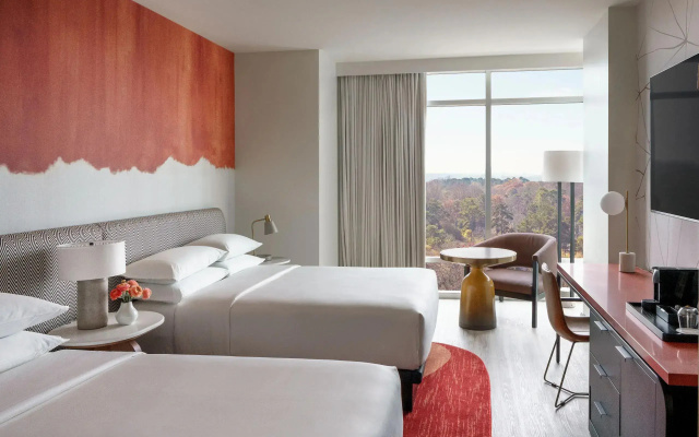High Floor Twin room with city view