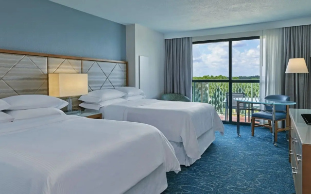 Deluxe Twin room with balcony and with view