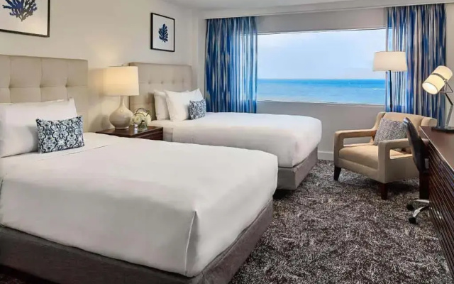 Deluxe Twin room with ocean view