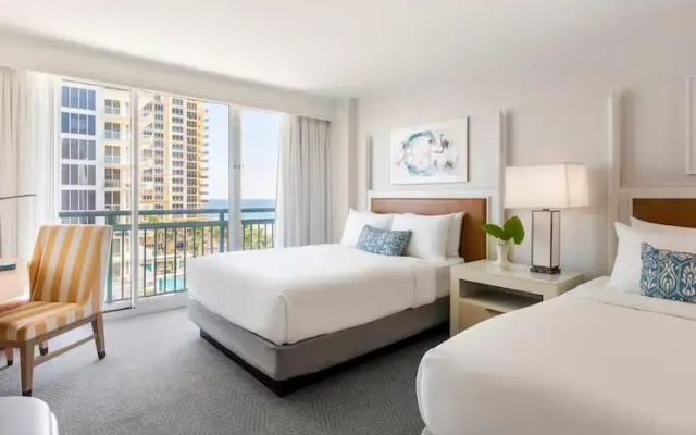 Quadruple room with ocean view